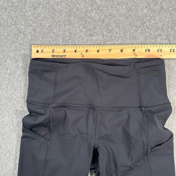 Lululemon Fast Free 7/8 Tight II *Non-Reflective Nulux 25" Black Womens 4 W5BXQS - Picture 6 of 11